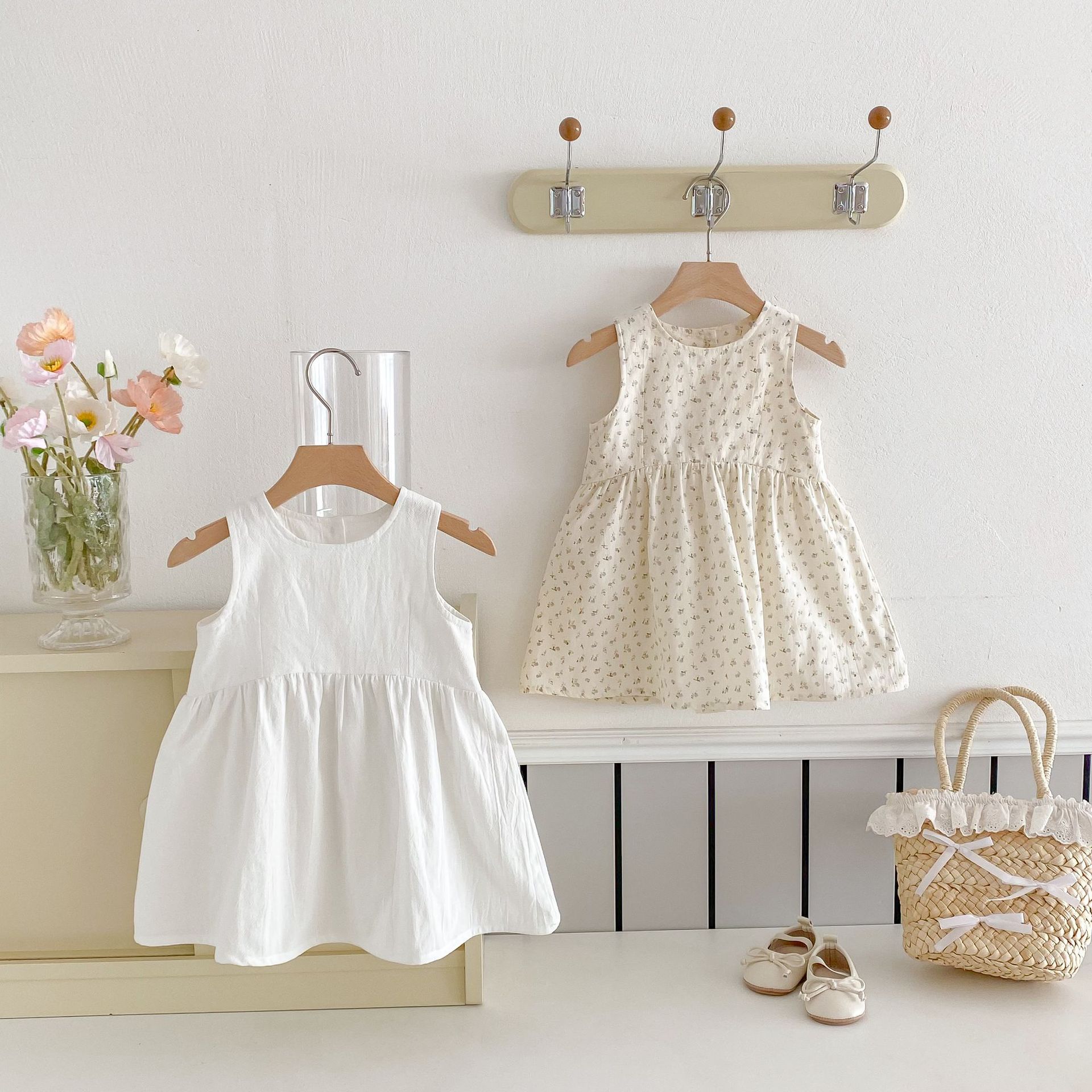 2025新品★子供服　ワンピース★80cm〜130cm 2色