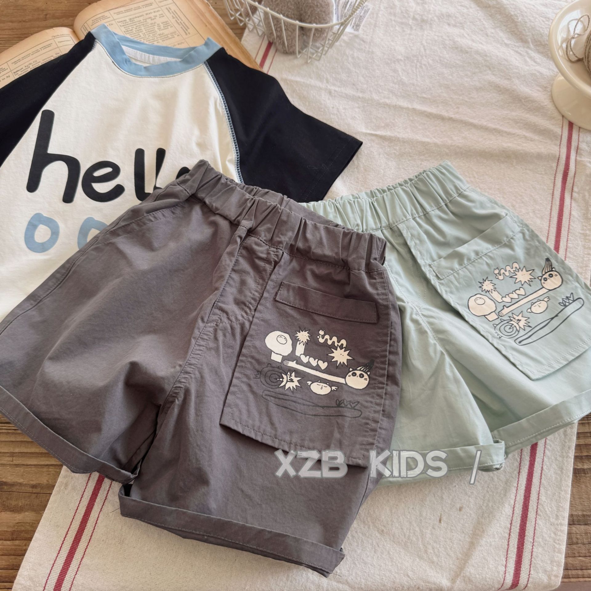 2025新入荷★子供服　ズボン★80cm〜140cm 2色