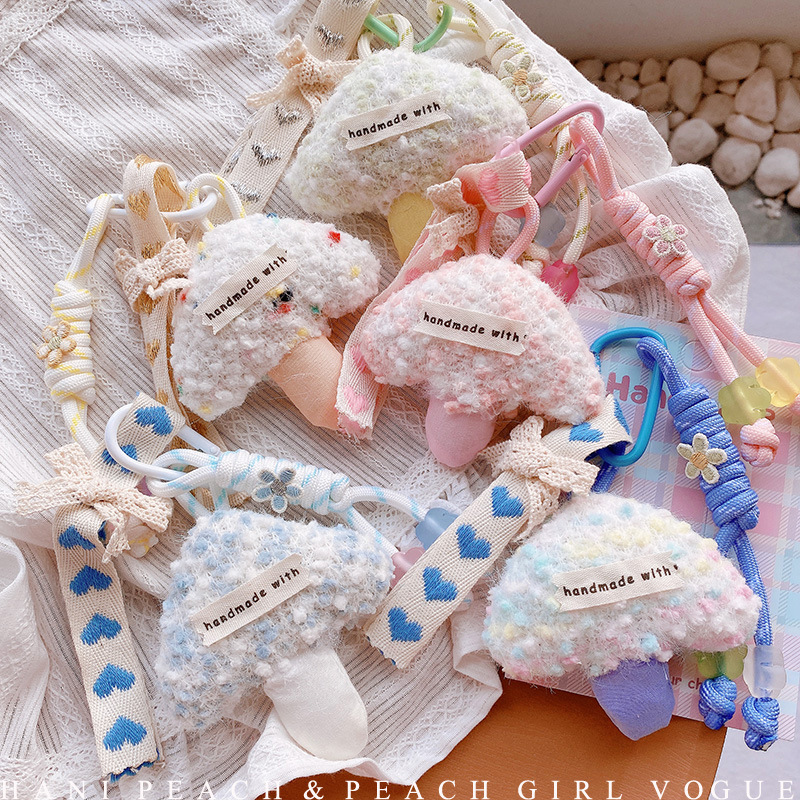 ★可愛いキーホルダー　装飾品★ぬいぐるみキーチェーン★5色