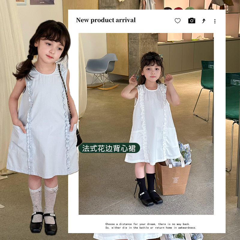2025★夏新作★韓国風子供服★ワンピース★90cm〜150cm 2色