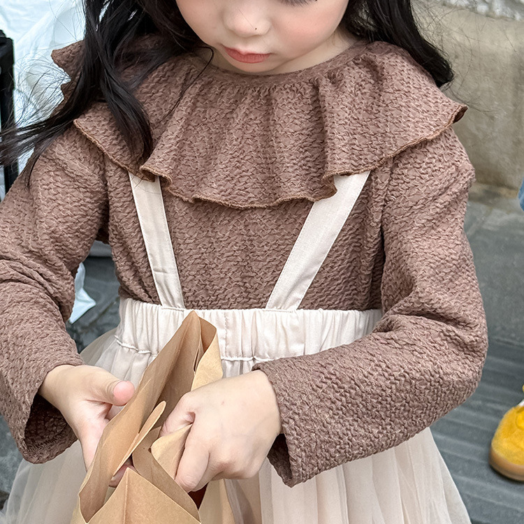 2025秋新品ZXR★子供服　トップス★90cm〜150cm 2色