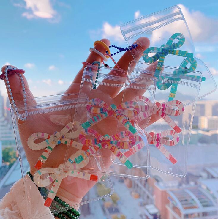 雑貨★髪飾り　ヘアビン キーホルダー★アクセサリー★4色