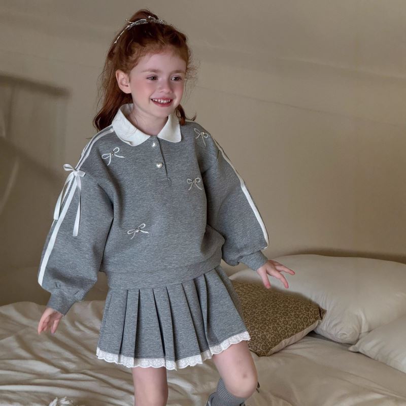 2025秋新作otaly★子供服　セットアップ★90cm〜130cm 2色