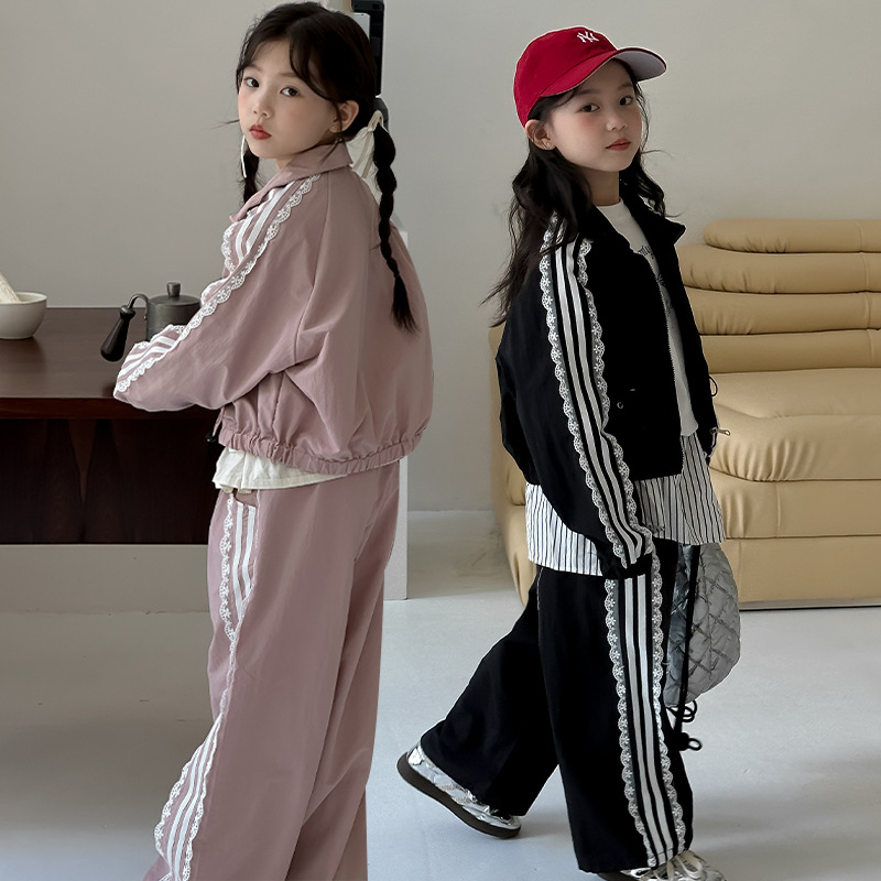 2025秋新品★子供服　セットアップ★120cm〜170cm 3色