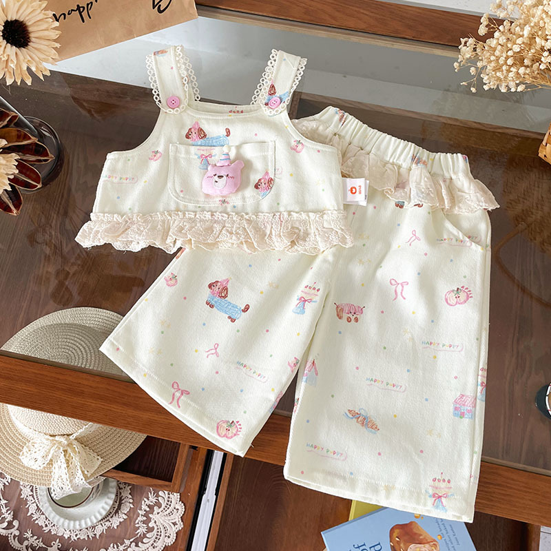 2025新品★子供服　トップス&ベスト+ズボン★80cm〜130cm
