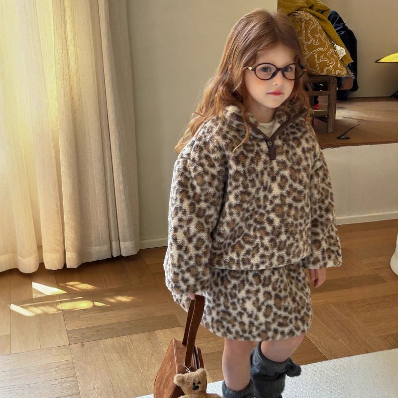 2025秋冬新品TT★子供服 　コート+スカート　セット★90cm〜150cm