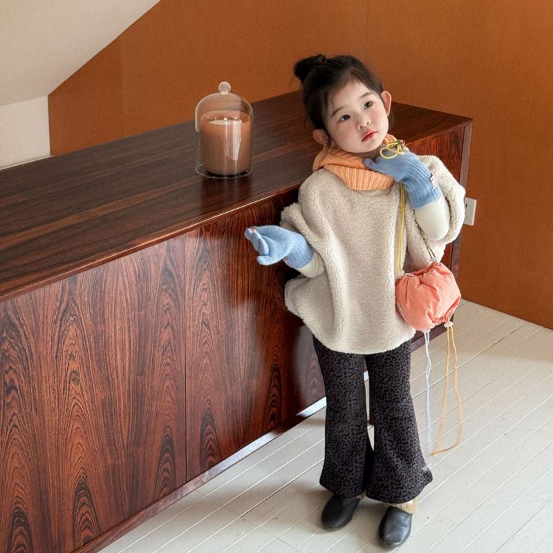 2025秋冬新★子供服　ボアトップス&インナー&ズボン★90cm〜140cm