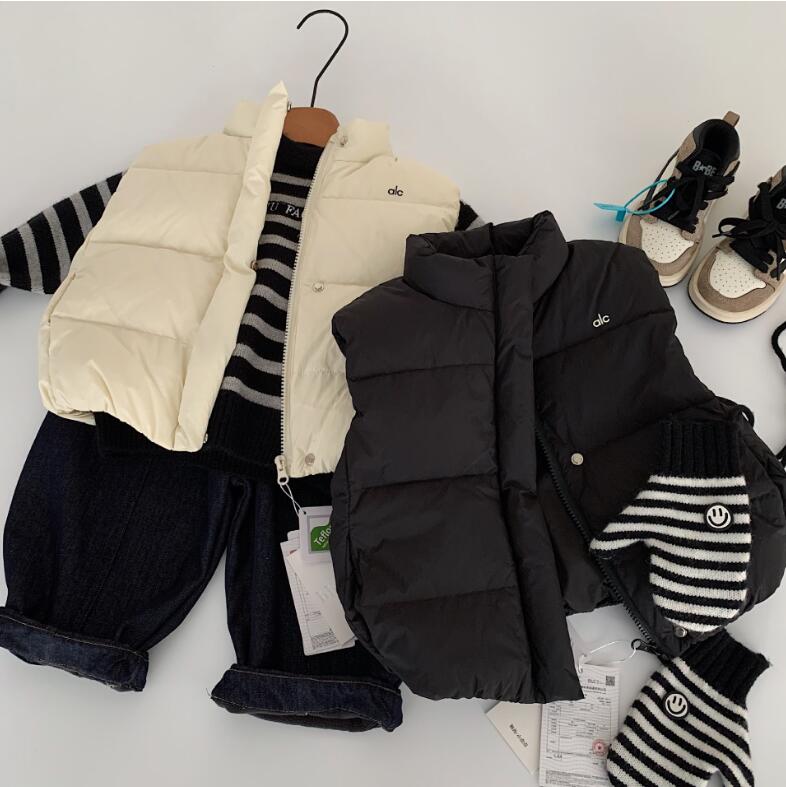 2025冬新品MB★子供服 　ベストコート★90cm〜140cm 2色