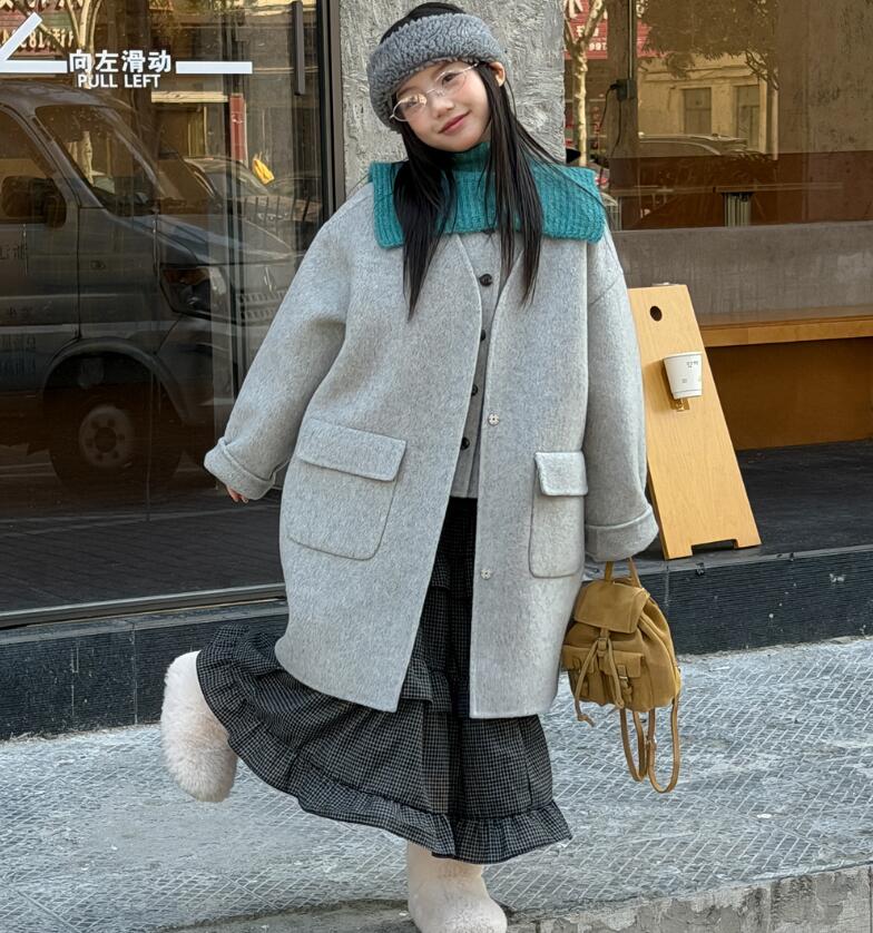 2025新品★子供服&親子服　スカート★100-160cm/ママM