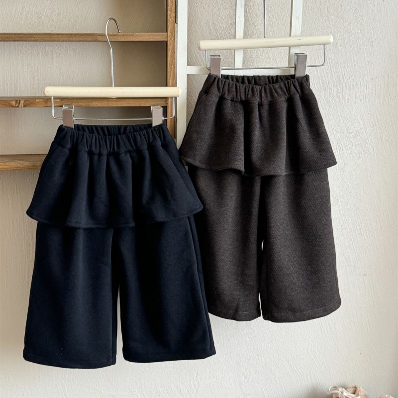 2025冬新品JM★子供服　ズボン★90cm〜140cm 2色