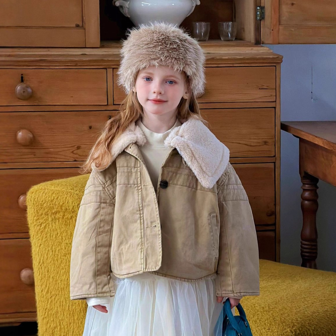 2025冬新品HLL★子供服 　コート★90cm〜150cm