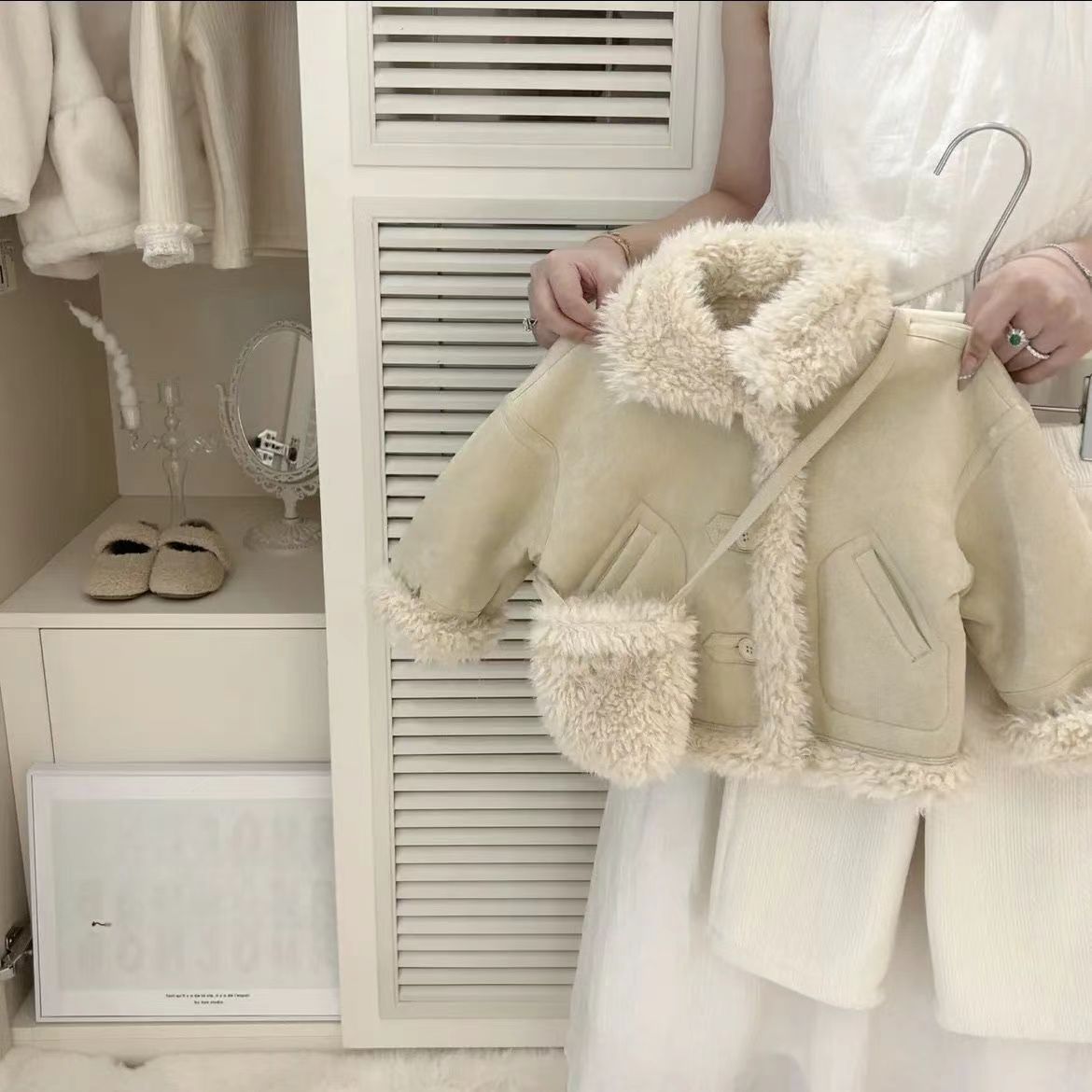 2025新品★子供服 　コート+バッグ&ズボン分けて★90cm〜150cm