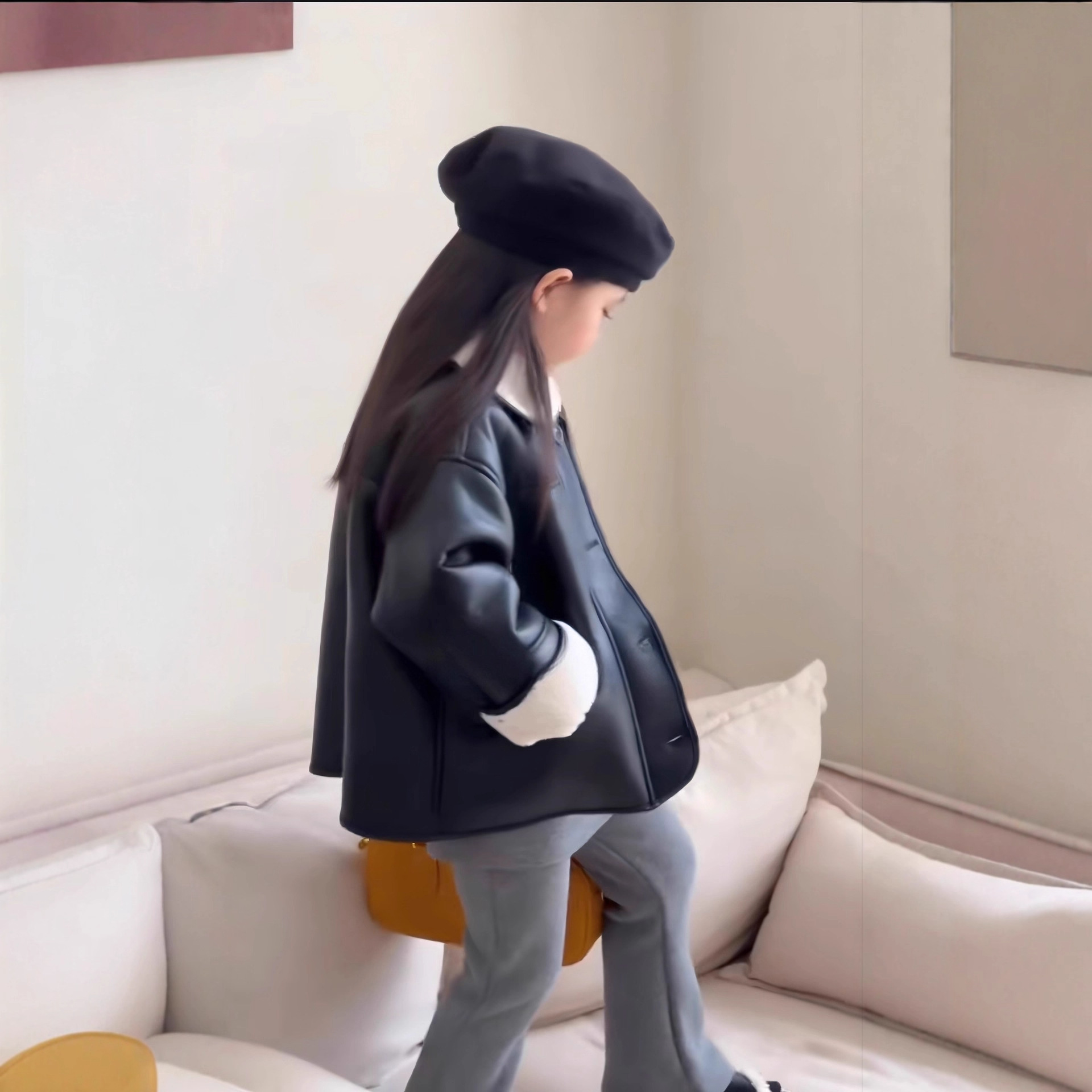 2025冬新品JS★子供服 　コート&ズボン分けて★90cm〜140cm