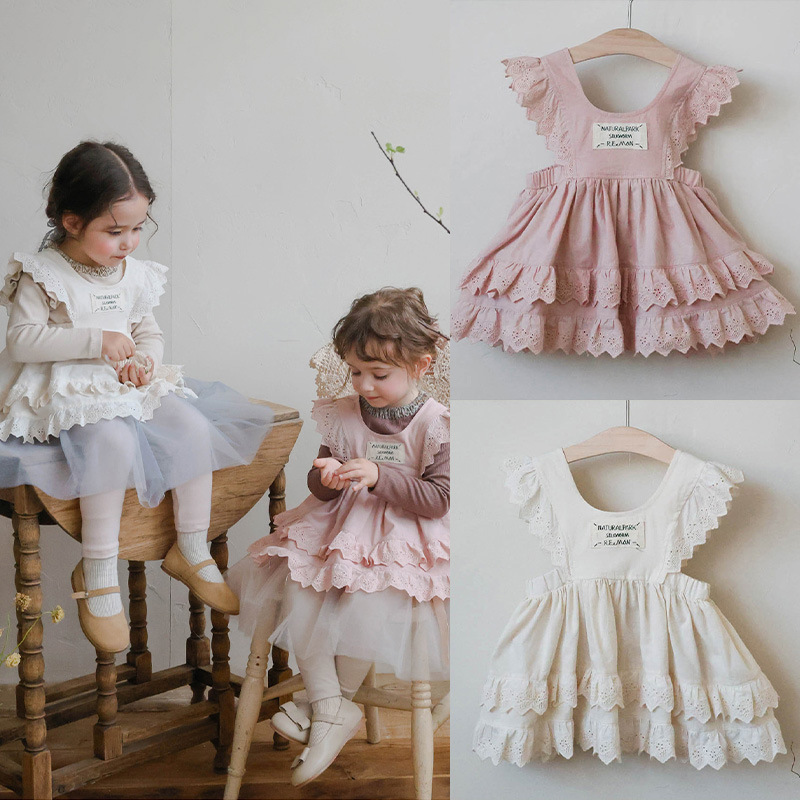 2026春新品★子供服　ワンピース　ブラウス★90cm〜150cm 2色