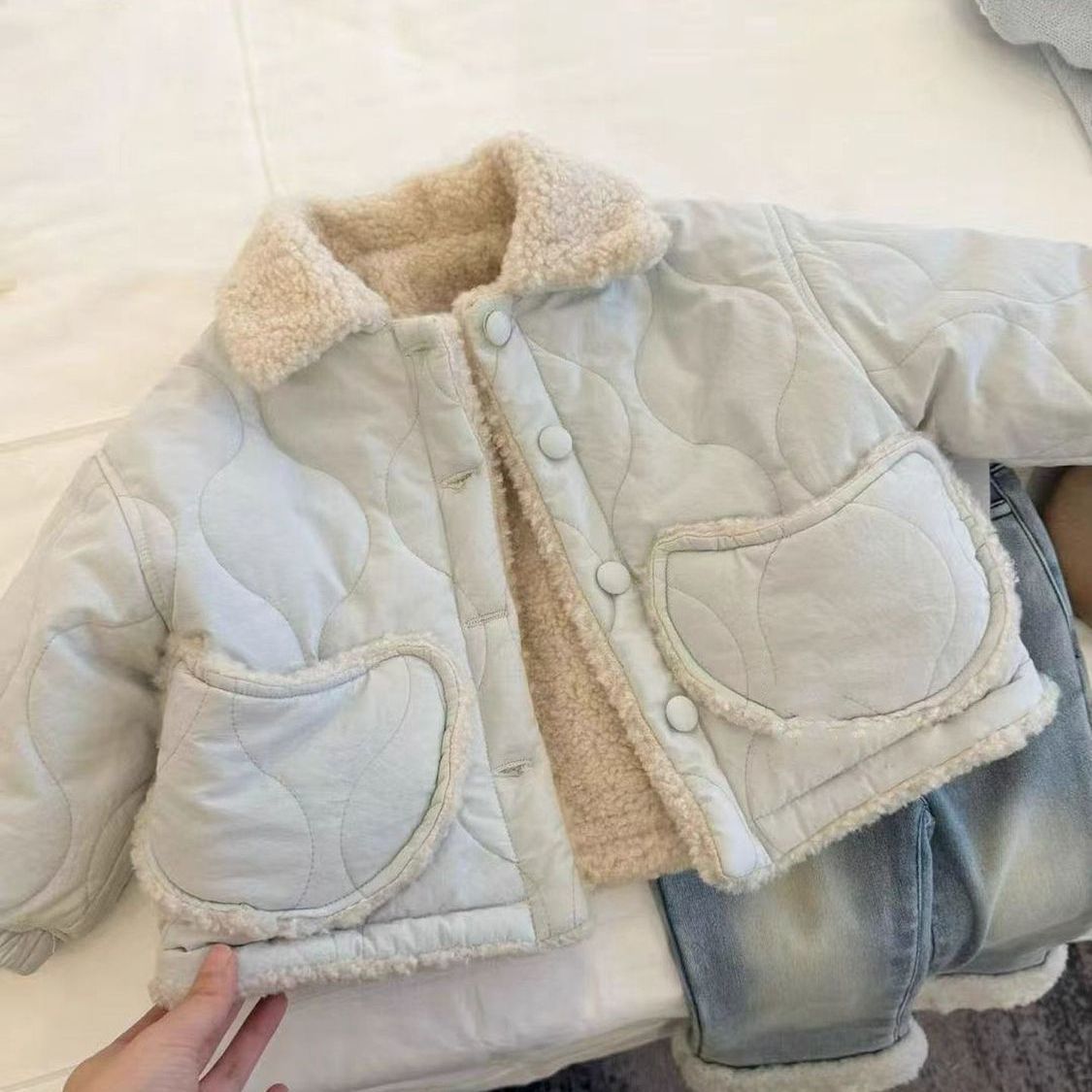 2025新品★子供服 　優質コート★80cm〜140cm