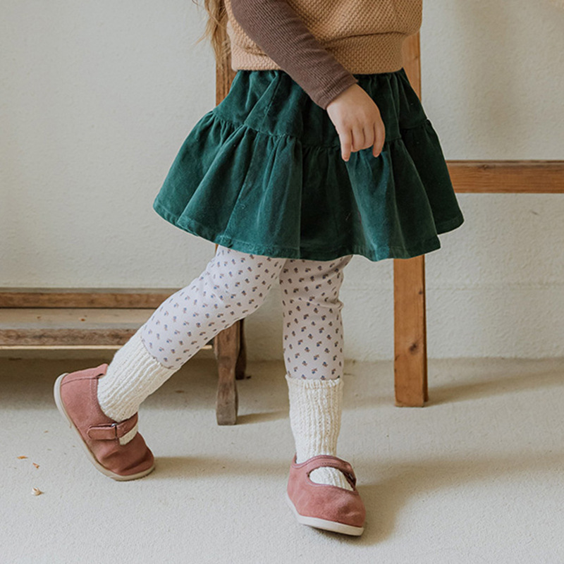 2025新品★子供服　スカートレギンス　裏起毛★90cm〜150cm
