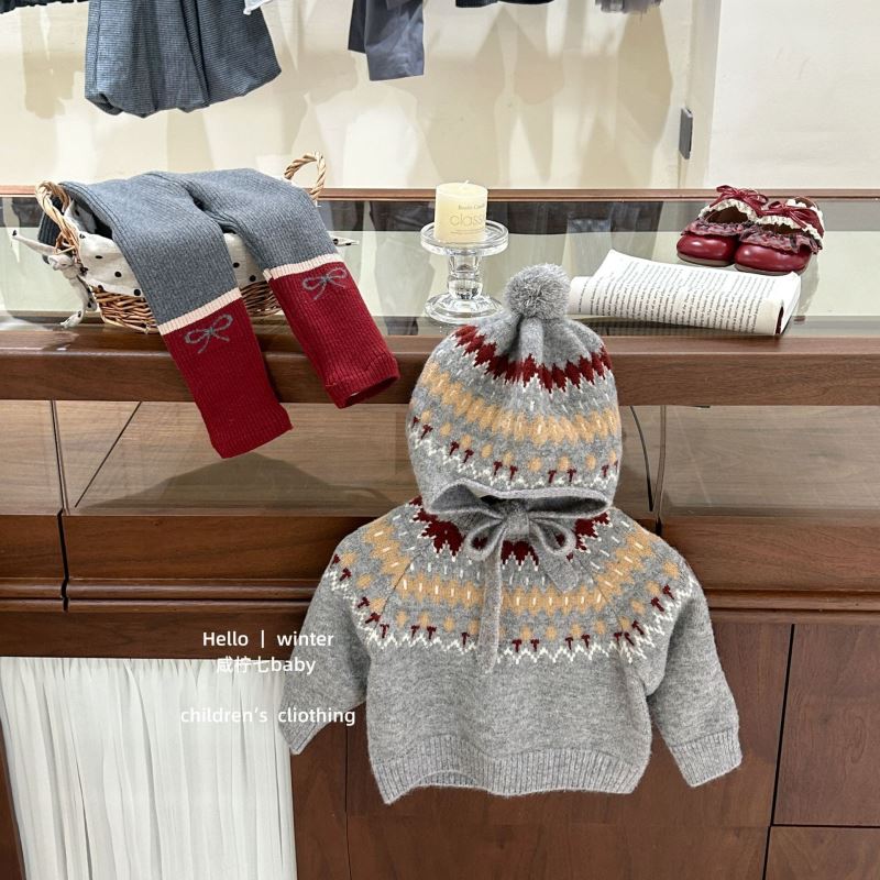 2025冬新品★子供服　セーター&ズボン分けて★80〜130