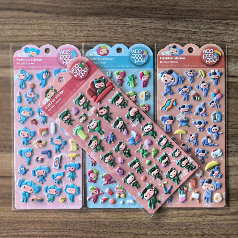 子供お褒めシール★立体エンボス★防水ステッカー ★DIY デコレーション用