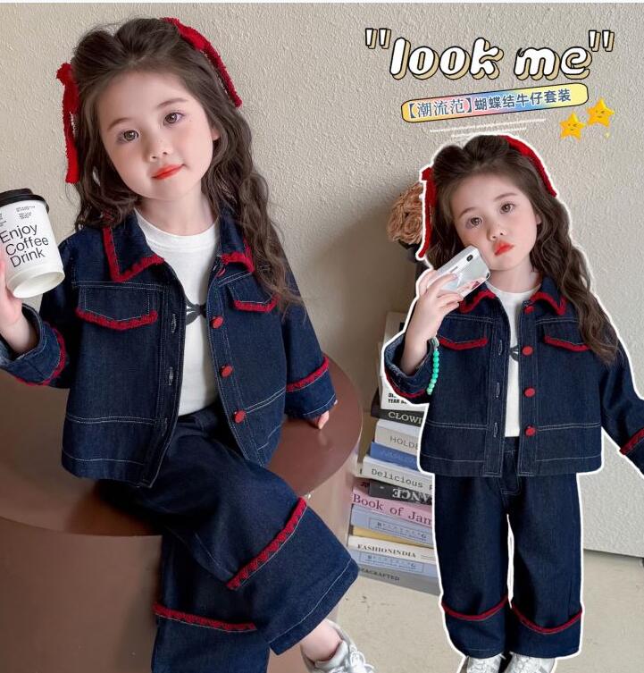 「2026」子供服★デニム★セットアップ★韓国風子供服★90cm〜140cm