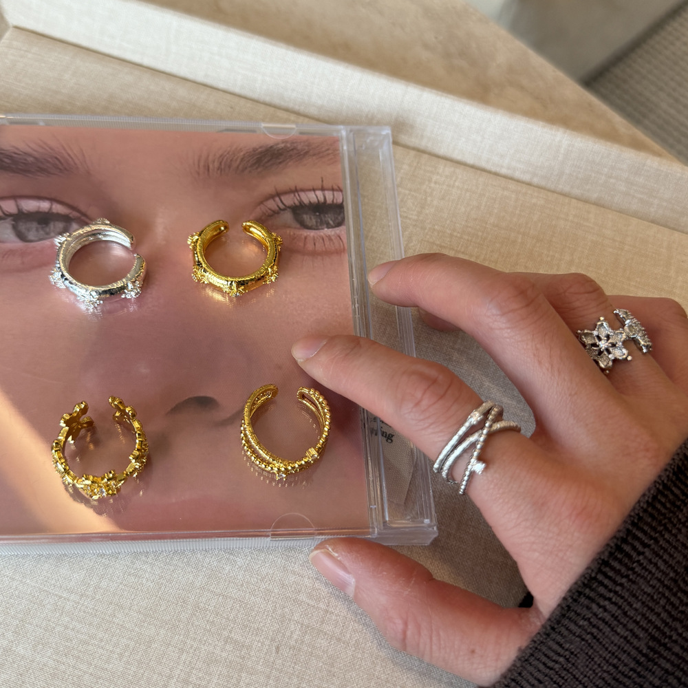 2026★リング★アクセサリー★ファッション★開口指輪