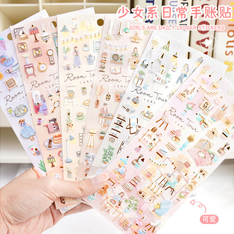 手帳シール★防水ステッカー ★DIY デコレーション用