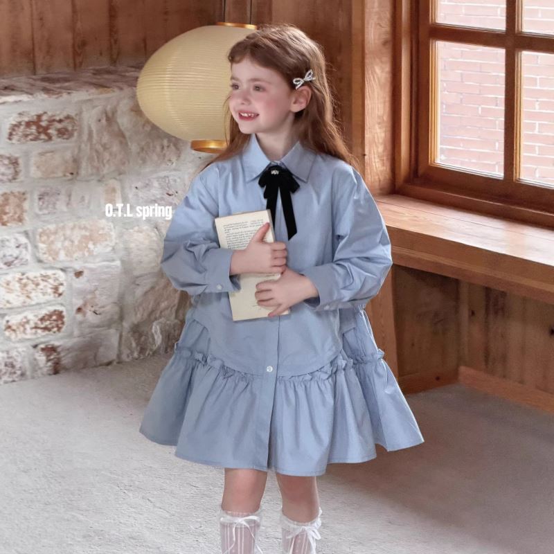 2026新品otaly★子供服　ワンピース★90cm〜130cm 2色