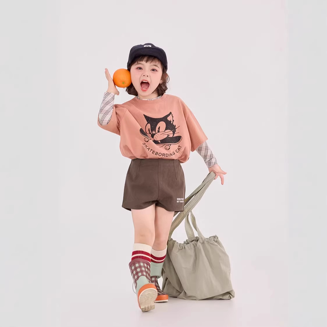 2026新作ZXR★子供服　トップス★90cm〜150cm 3色