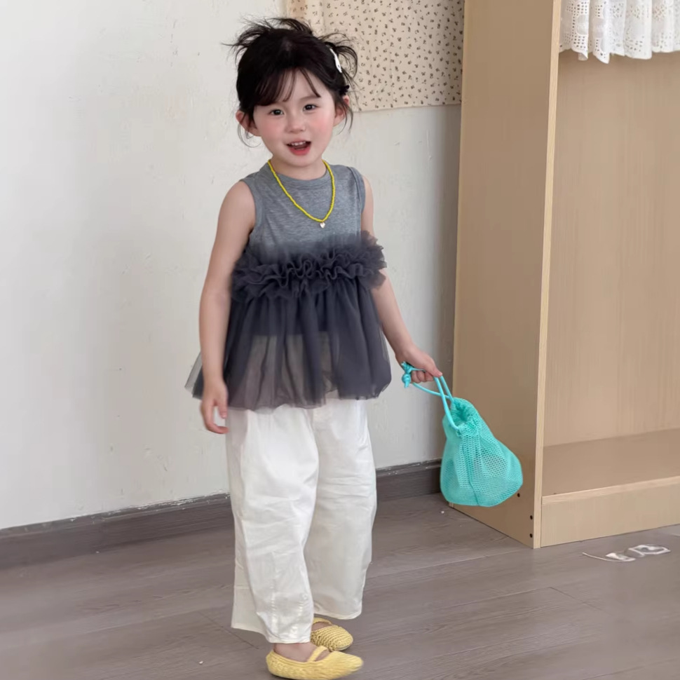 2026★夏新作★韓国風子供服★ベスト★90cm〜140cm