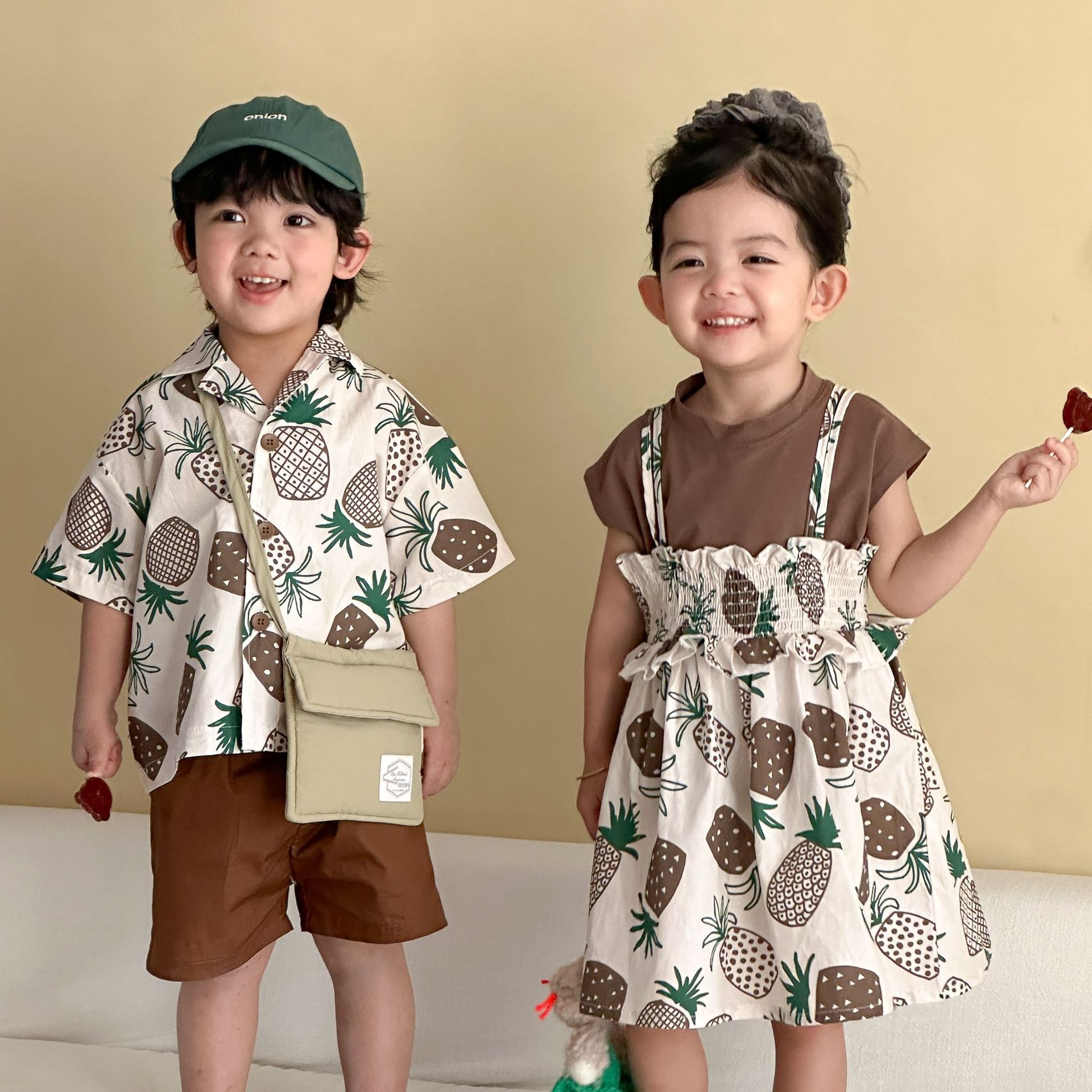 2026★夏新作★韓国風ベビー服★トップス+ズボン★ワンピース