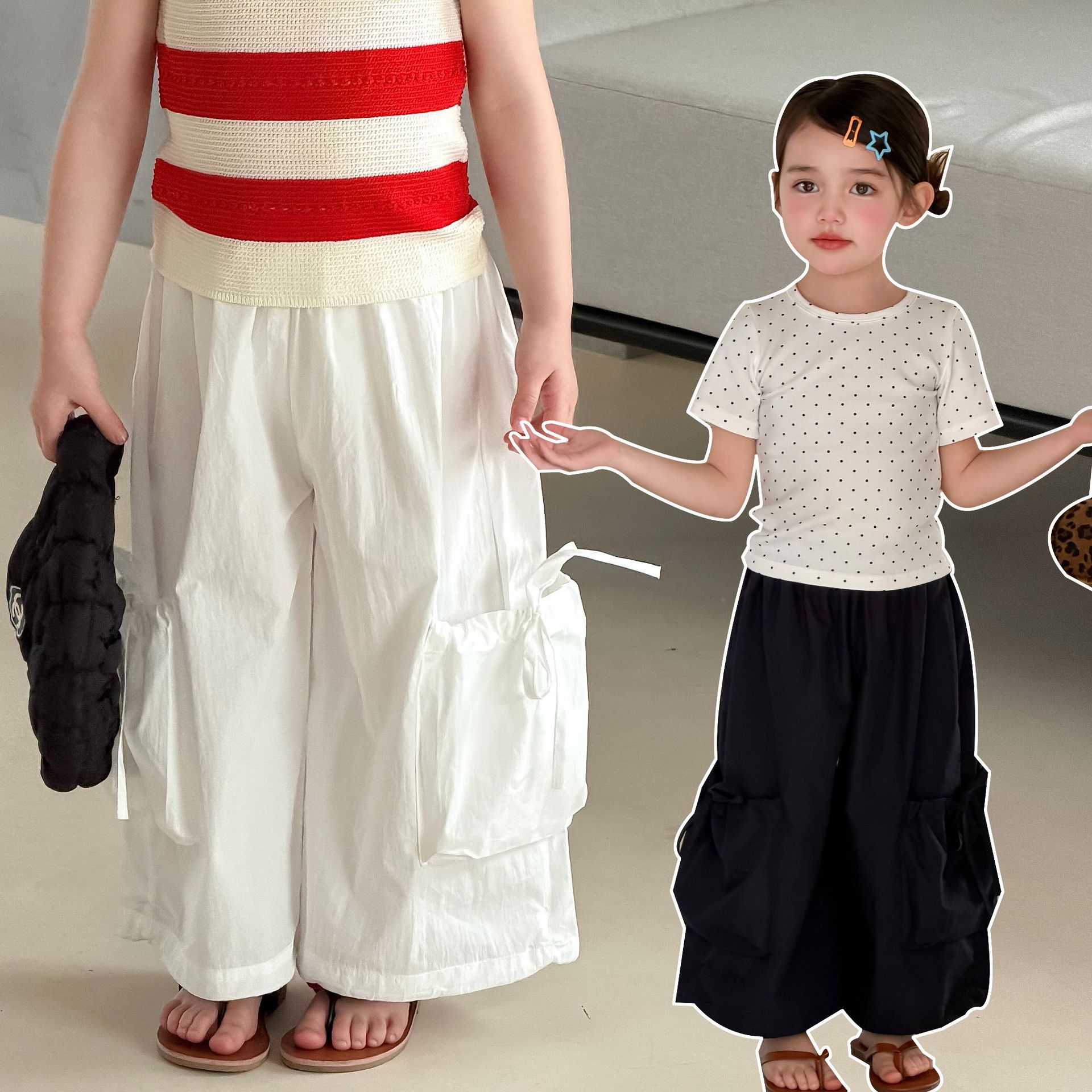 2026新入荷LMM★子供服　ズボン★90cm〜150cm 2色