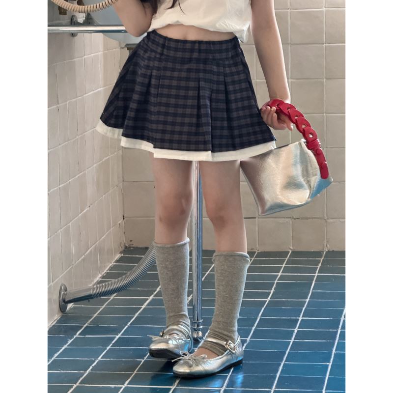2026新品XXJ★子供服　スカート(インパン付き)★100cm〜150cm