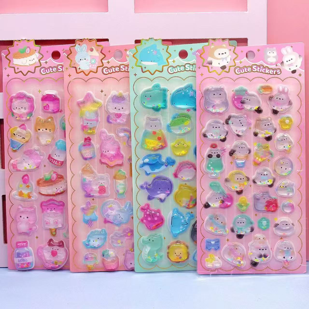 子供お褒めシール★立体★防水ステッカー ★DIY デコレーション用