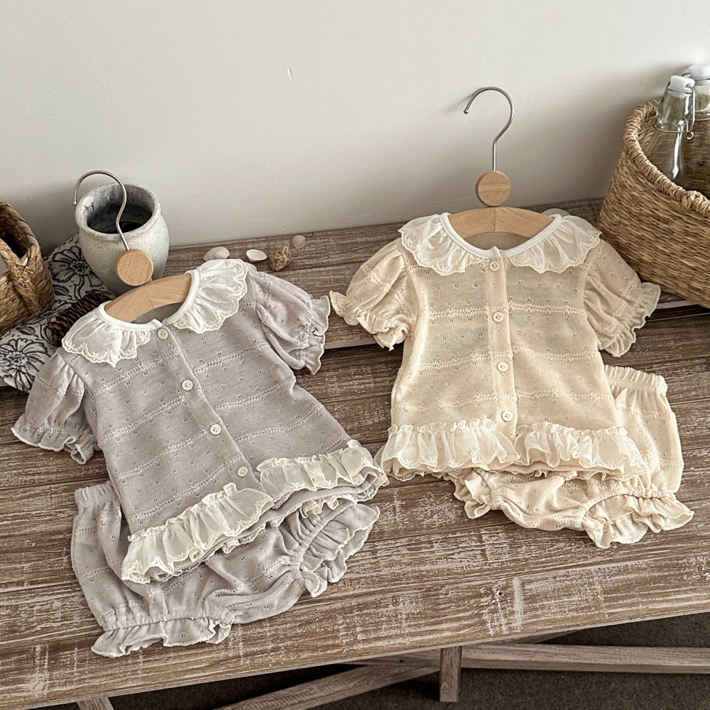 2026新品YQ★子供服　セットアップ★73cm〜100cm 2色