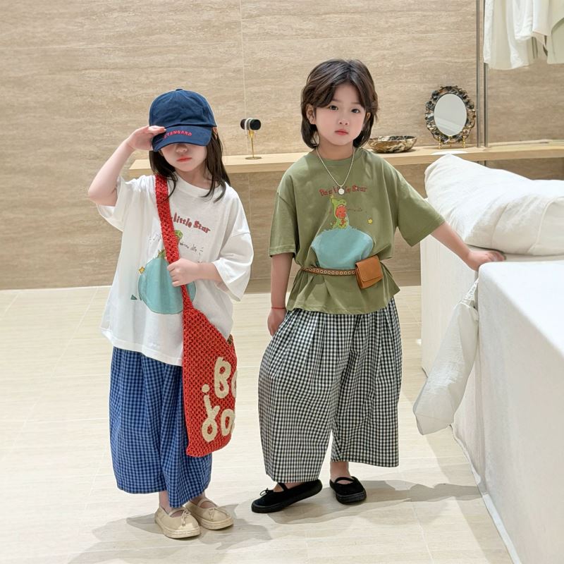 2026★夏新作★韓国風子供服★トップス★90cm〜150cm 2色