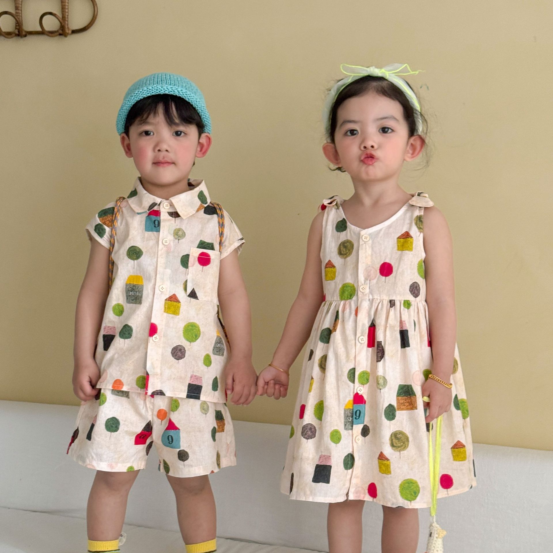 2026★夏新作★韓国風子供服★セットアップ★ワンピース
