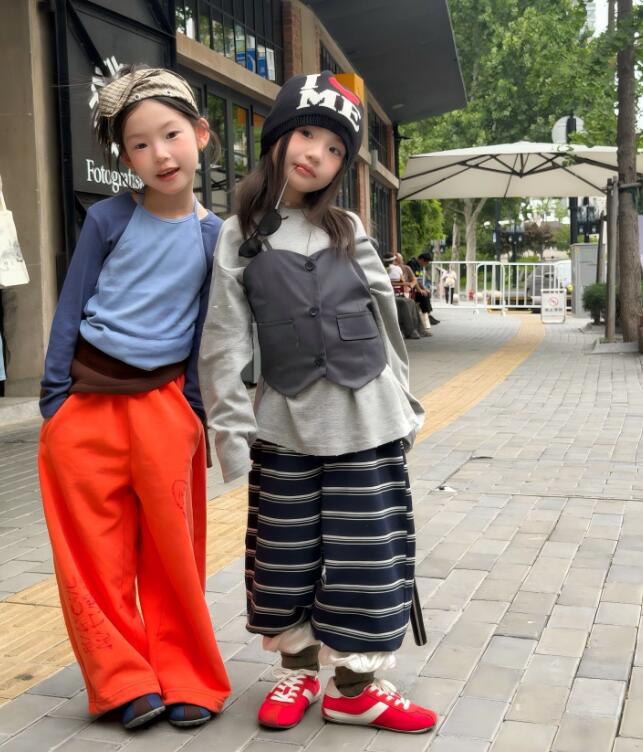 2026秋新作JS★子供服　トップス&ベスト&ズボン★90cm〜150cm