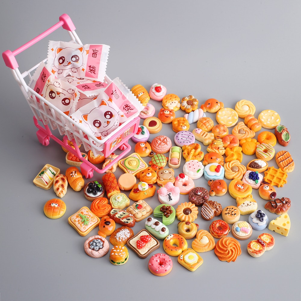 リアルミニ食玩★お楽しみ袋 個包装フードミニモデル★子供向けおままごと★