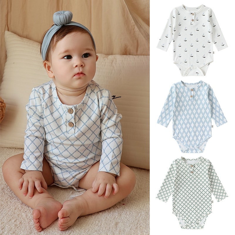 2026秋新作★ベビー服　ロンパース★66cm〜90cm 4色