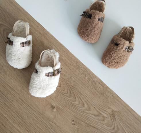 秋冬新品★子供靴★シューズ★ボア単靴★内長14-19cm★2色