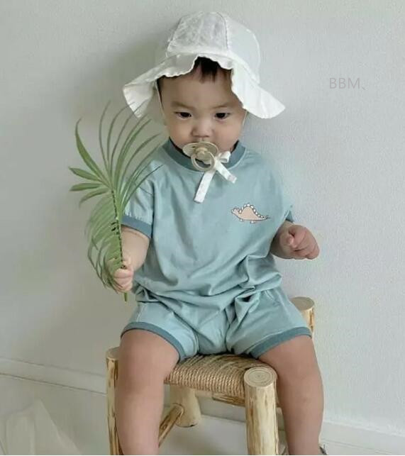 2022★春夏新作★韓国風子供服★ベビー服★ロンパース★連体服★可愛い★半袖★3色73-100CM