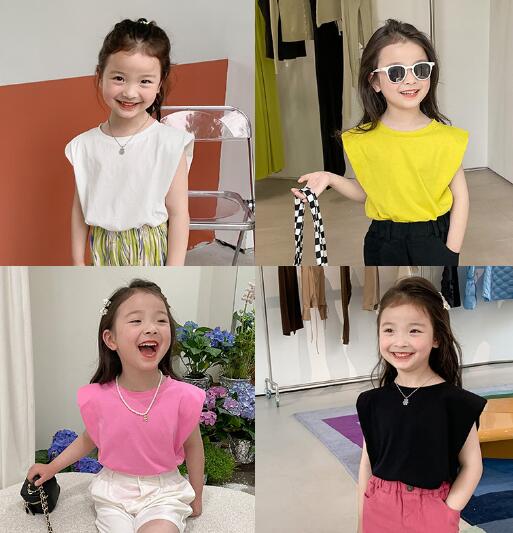 2022夏新品★子供服　トップス★80-150cm★4色