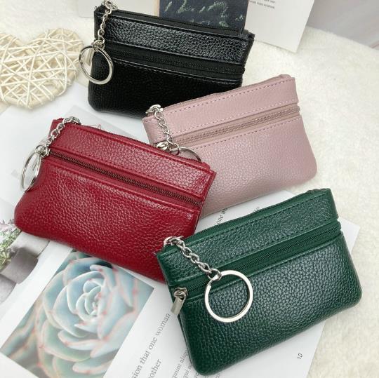 新入荷★財布　コインバッグ　鍵入れバッグ　カード入れ　小銭入れ★4色