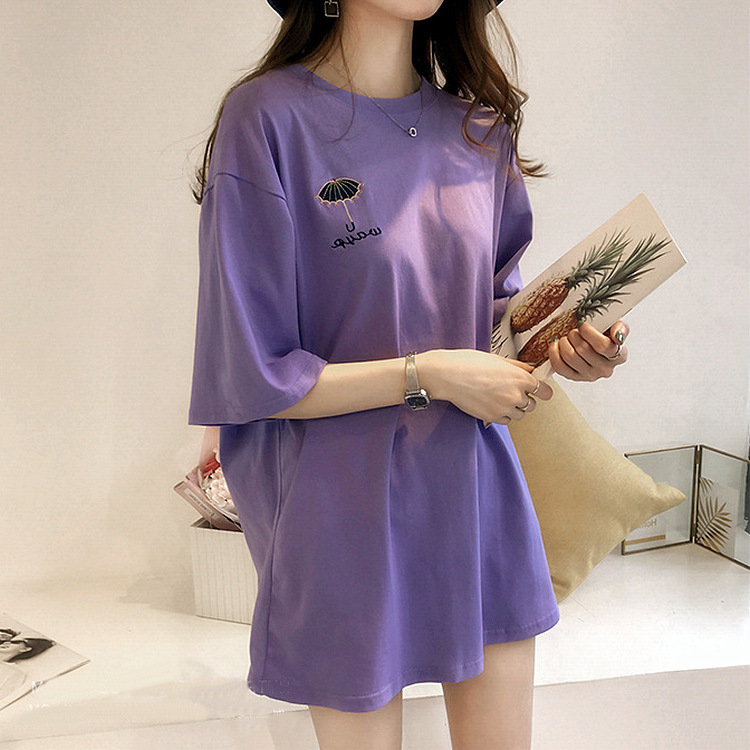 韓国ファッション★レディース向け★♪キャラクター★♪英字★♪半袖★♪トップス★♪Tシャツ★♪