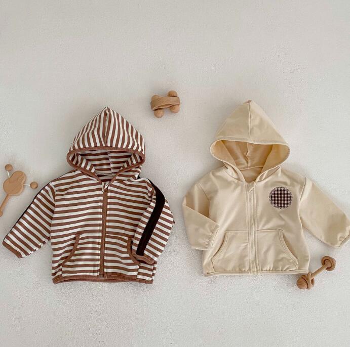 新作★トップス★カーディガン★韓国風子供服★ベビー★長袖★2色★66-100CM