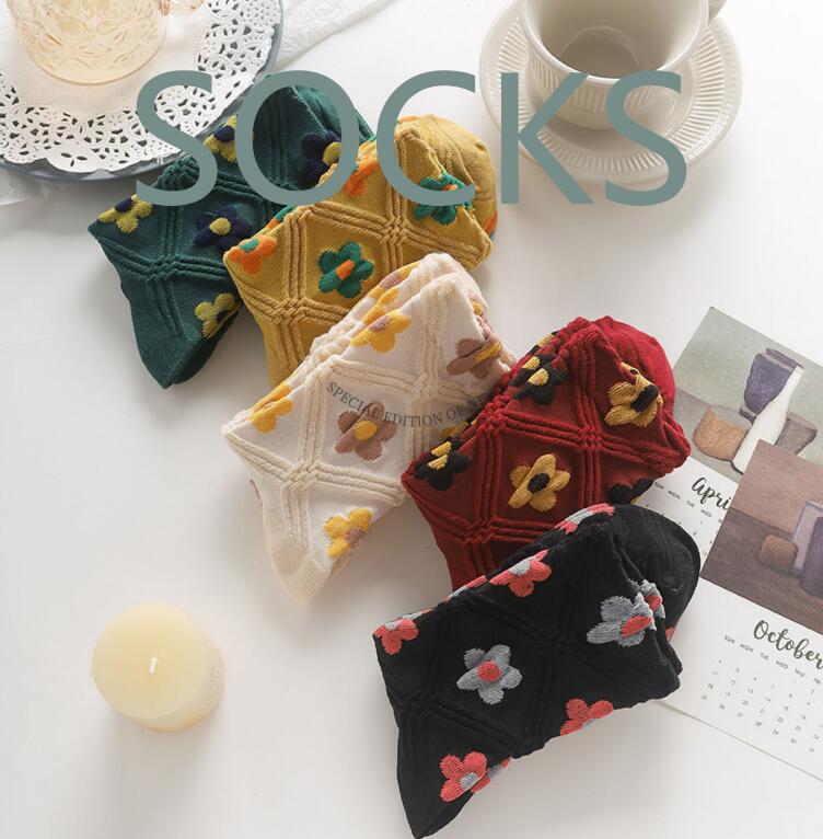 秋冬新作★靴下★レデイース★ソックス★大人用★女性用★可愛い★5色