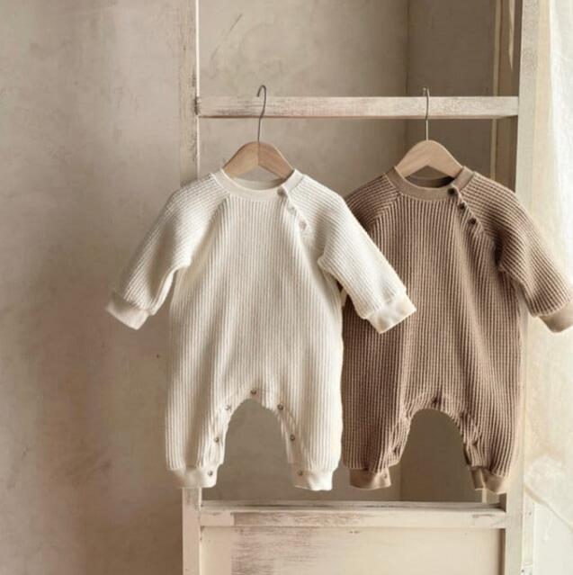 2022★春秋新作★韓国風ベビー服★ロンパース★2色66-90CM