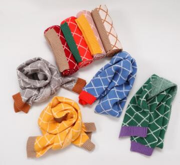 秋冬新作★子供用★マフラー★防寒★キッズ女の子★ニット★暖かい★8色