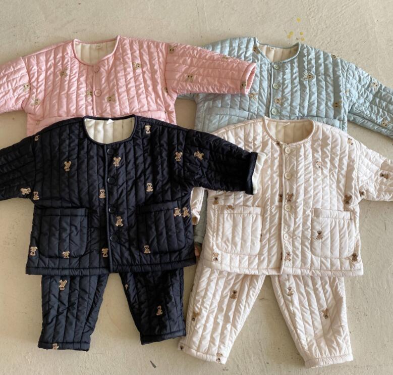 ★子供服　厚手セットアップ　部屋着★80-150cm★4色