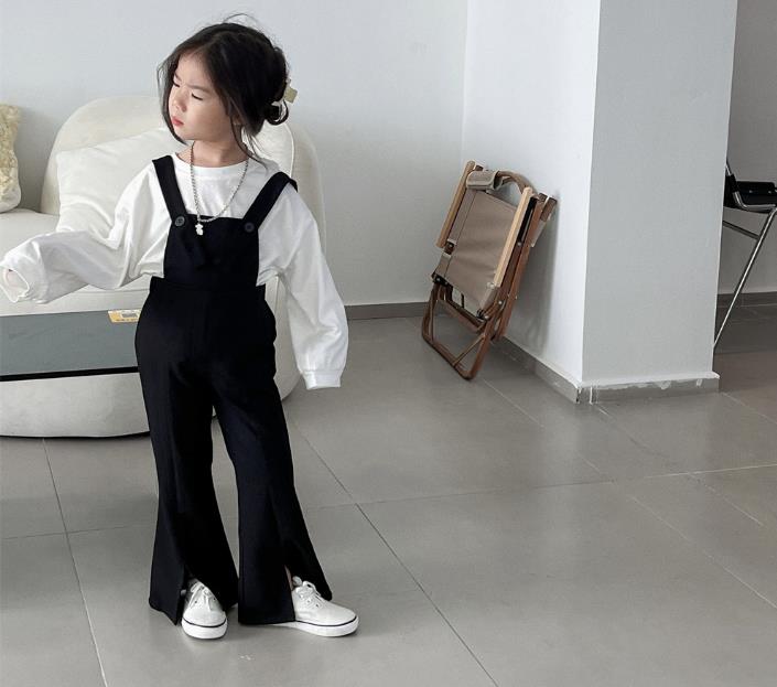 2023春新品★子供服　ボトムス　サロペット　90-140cm