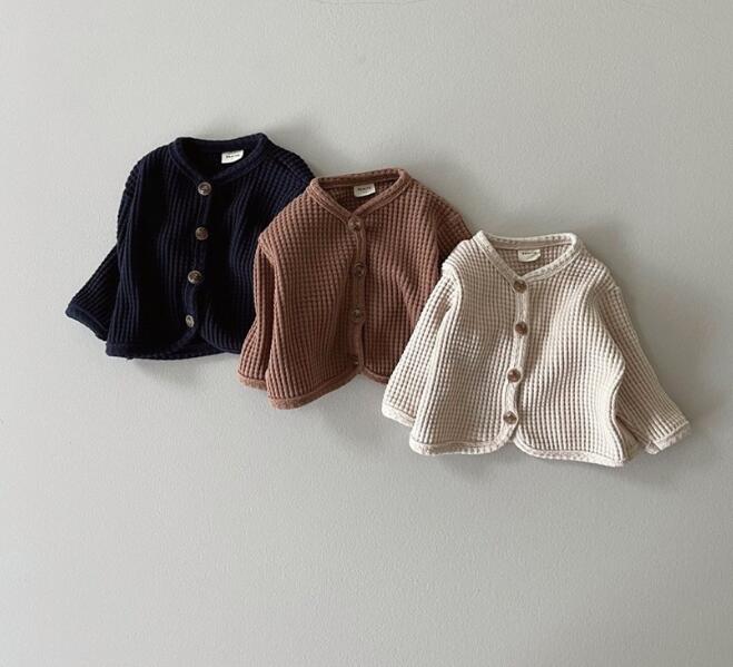 春秋新作★韓国風ベビー服★アウター★コート★3色66-100CM